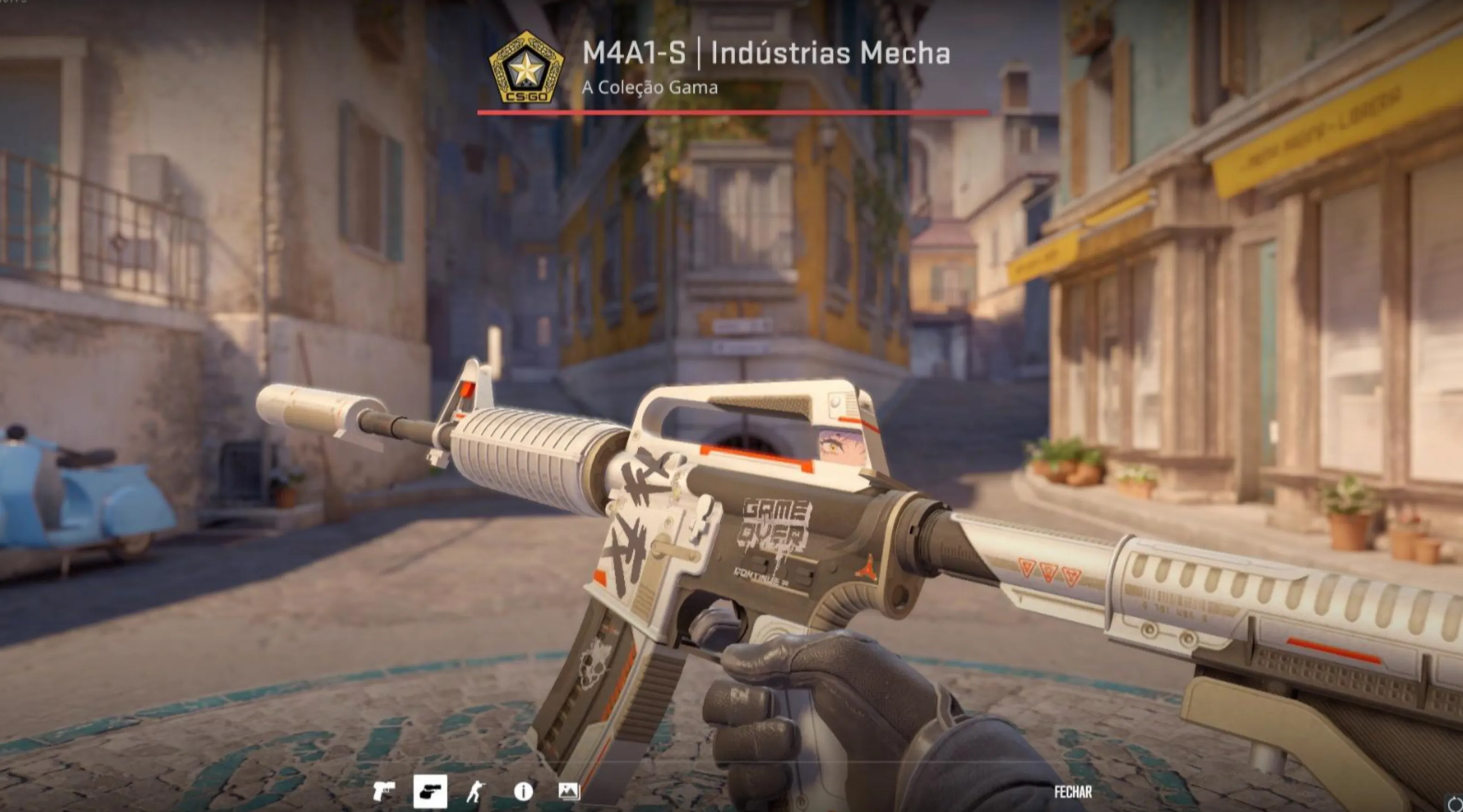 M4A1-S Mecha Industries